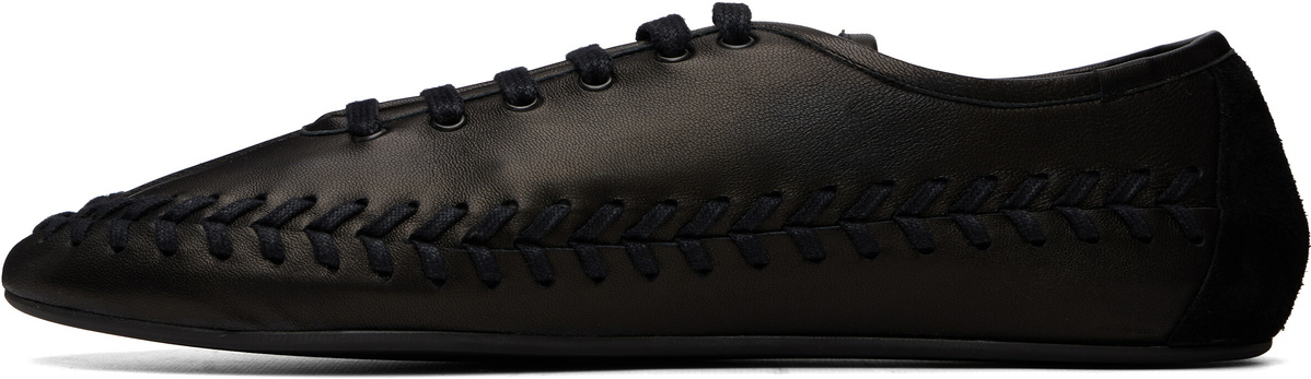 HEREU Black Birla Loafers