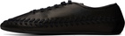 HEREU Black Birla Loafers