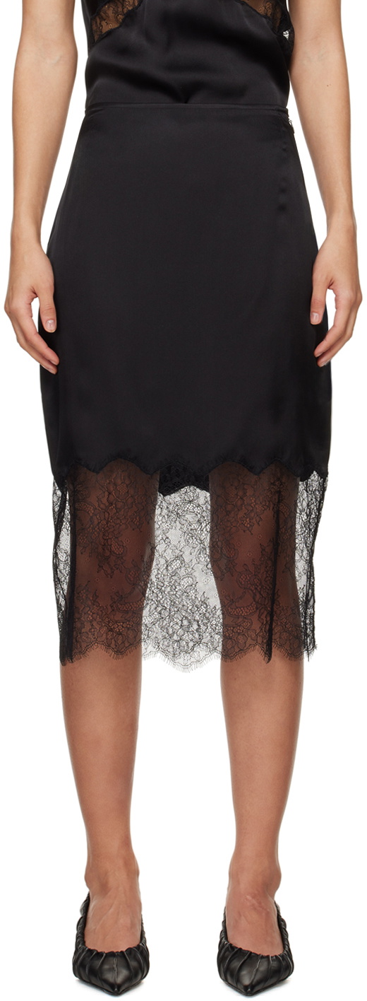 ANNIE BING cashmere skirt