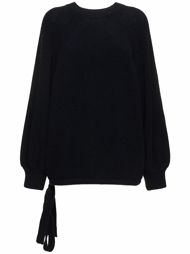 Photo: MSGM - Oversized Wool & Cashmere Sweater