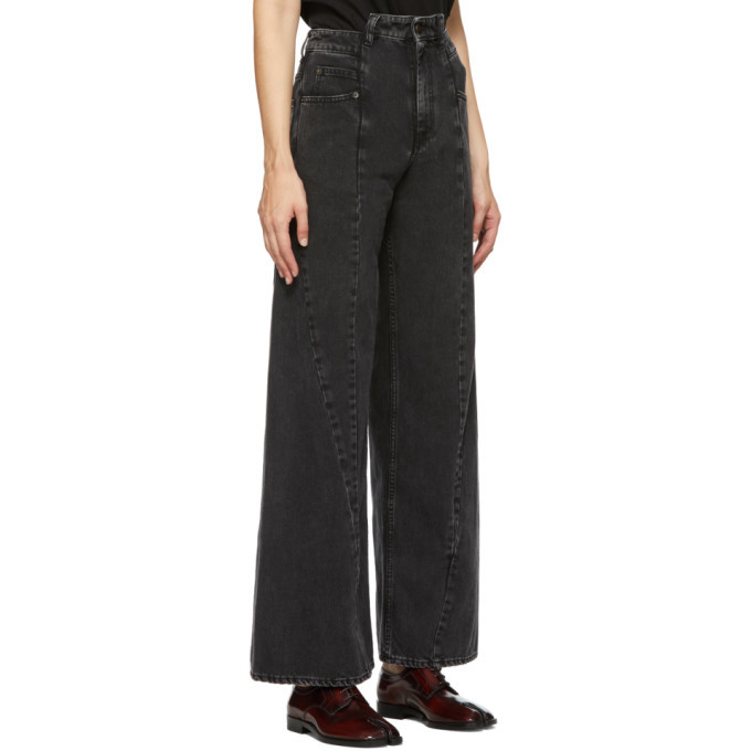 Maison Margiela Black Spliced Jeans Maison Margiela