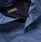 Loro Piana - Traveller Windmate Storm System Shell Hooded Field Jacket - Blue