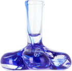 Rashelle Blue Flubber Candle Holder