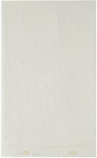 Tekla Off-White French Linen Duvet Cover, King
