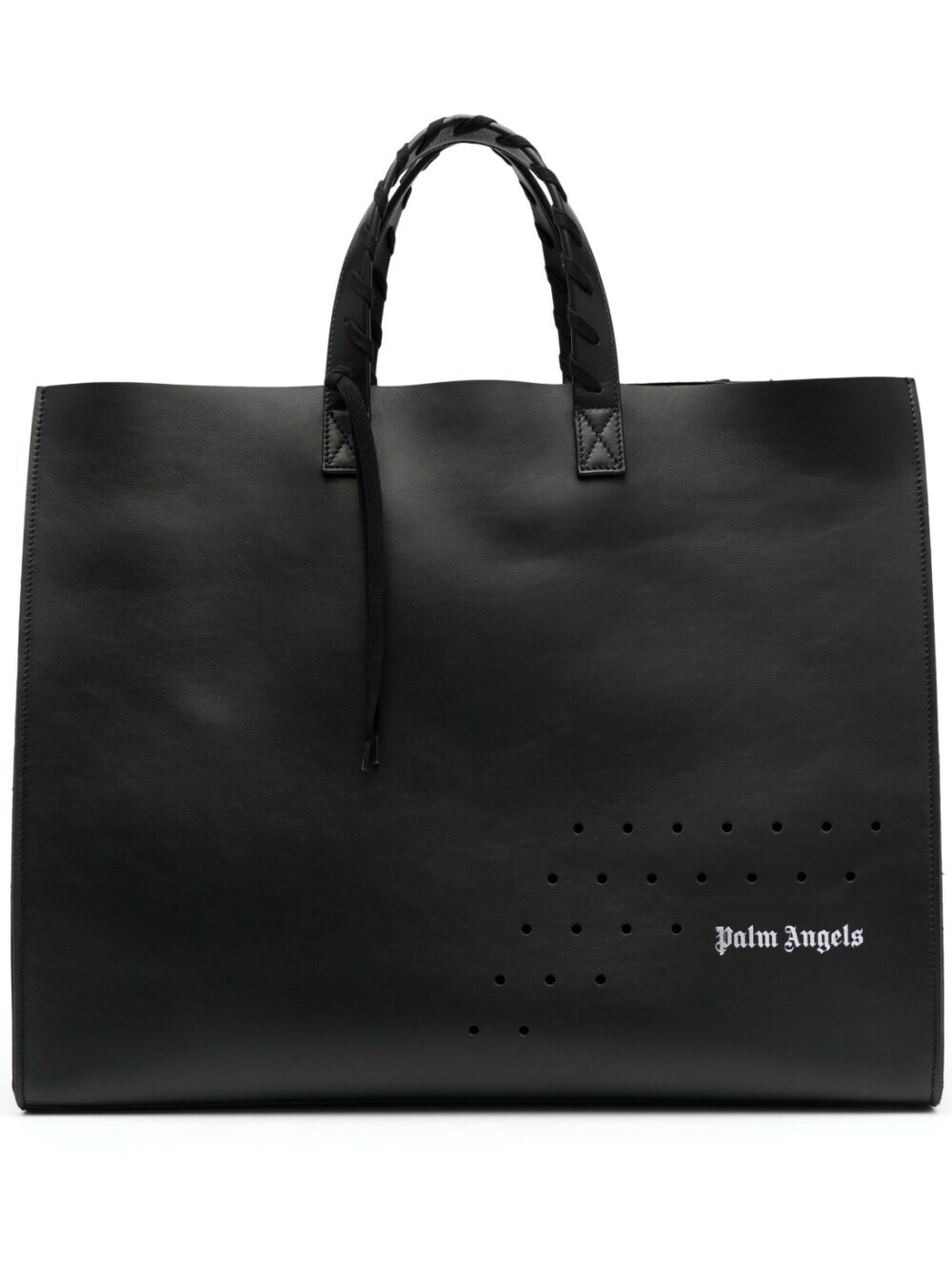 PALM ANGELS - Palm One Leather Tote Bag Palm Angels