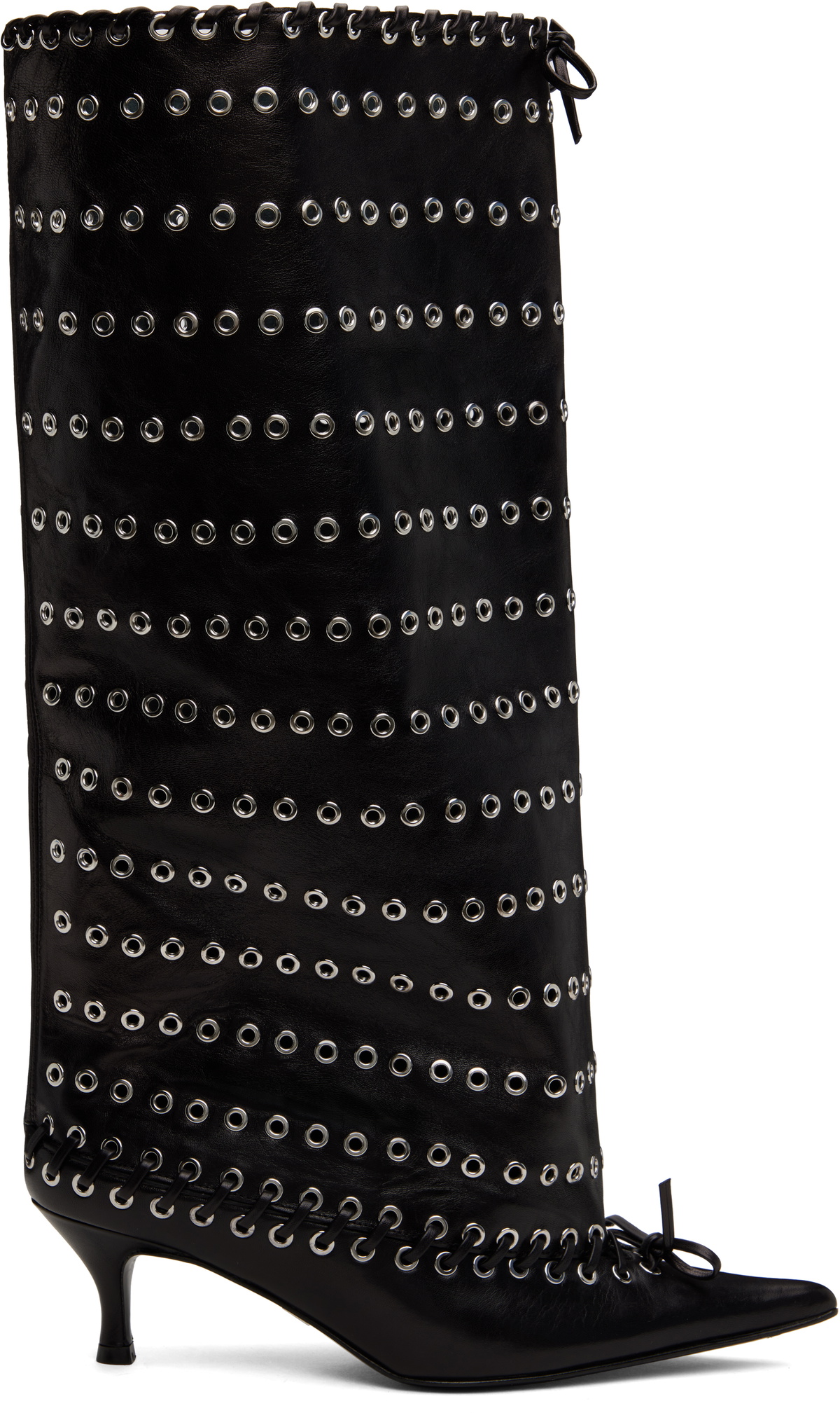 ALL-IN Black Grommet Level Boots