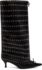 ALL-IN Black Grommet Level Boots
