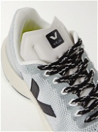 Veja - Marlin Rubber-Trimmed Stretch-Knit Running Sneakers - Gray