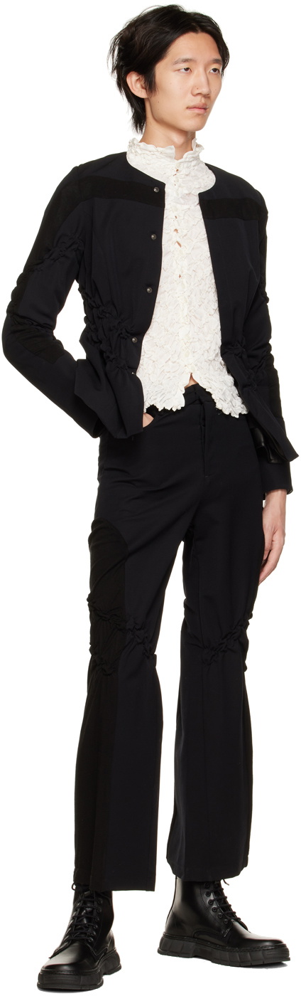 PONDER.ER SSENSE Exclusive Black Pinch Trousers