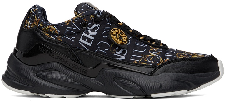 Photo: Versace Jeans Couture Black Wave Sneakers
