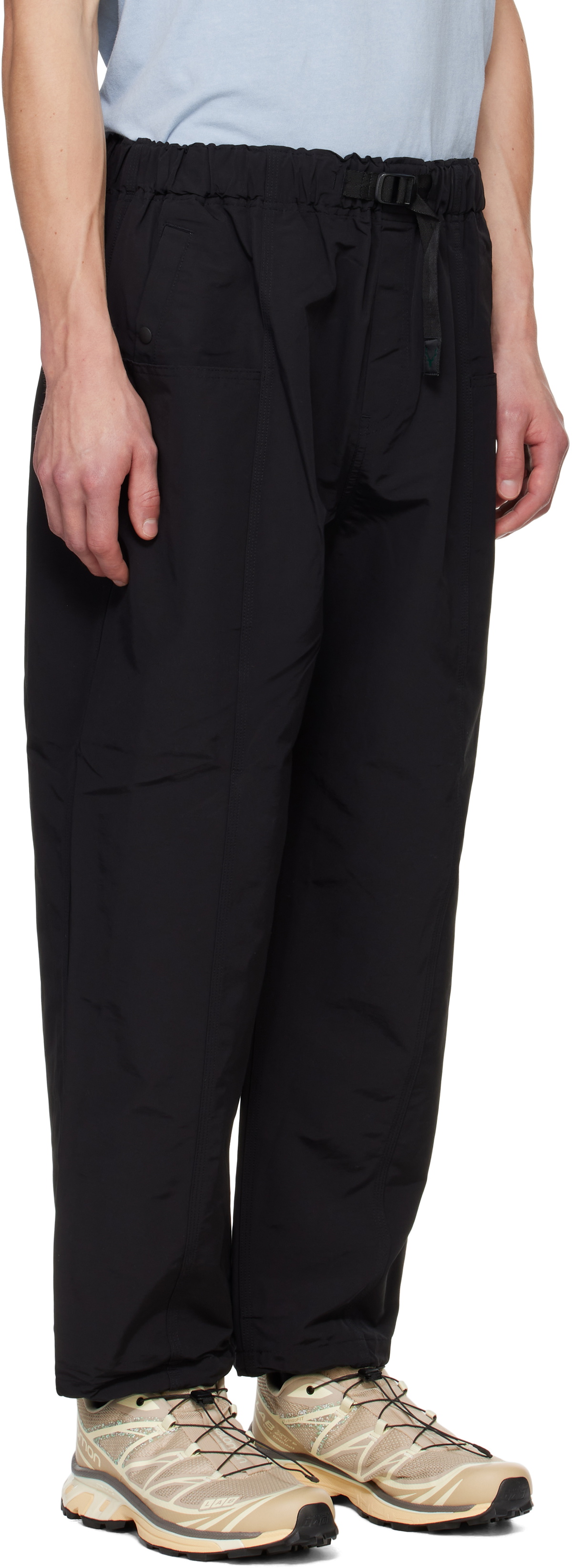 South2 West8 Black Belted C.S Trousers
