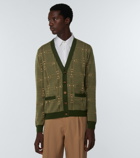 Gucci - Jacquard wool cardigan