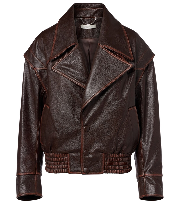Photo: Jacques Wei Leather biker jacket