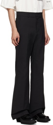 We11done Black Four-Pocket Trousers