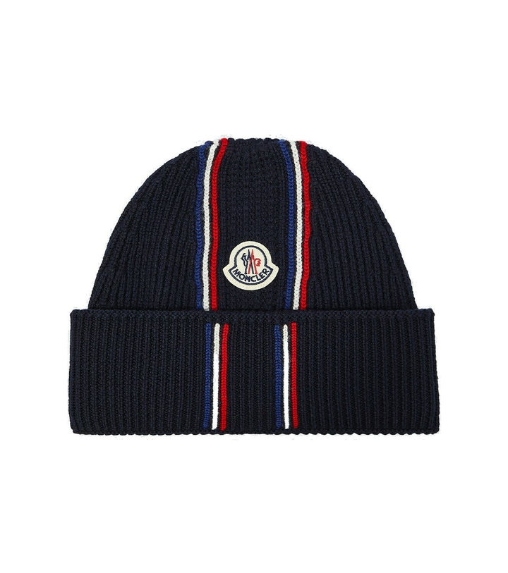 Photo: Moncler Logo wool beanie