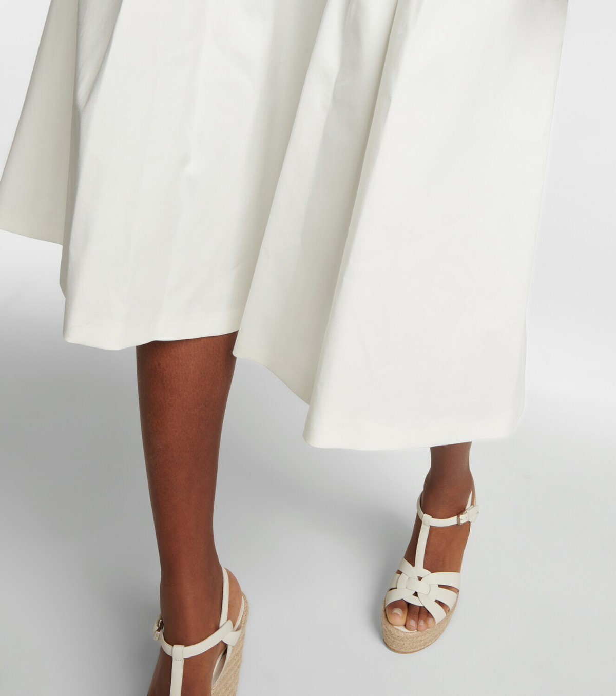 Max Mara - Toledo cotton-blend midi skirt Max Mara