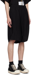 Julius Black Drawstring Shorts