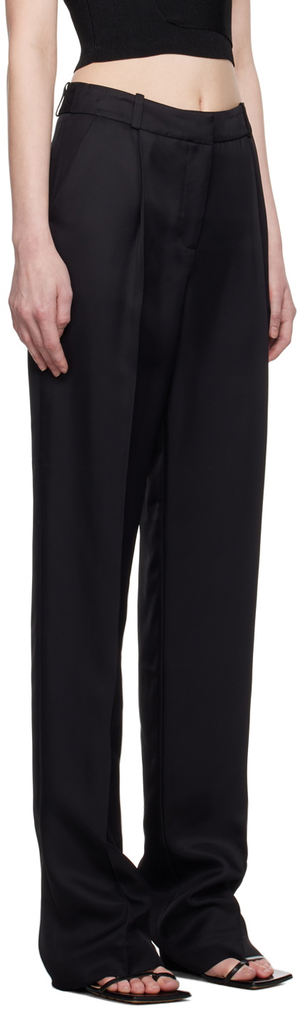 BOYAROVSKAYA Black Notte Trousers