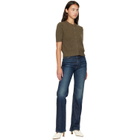 KHAITE Indigo Danielle Stretch Jeans