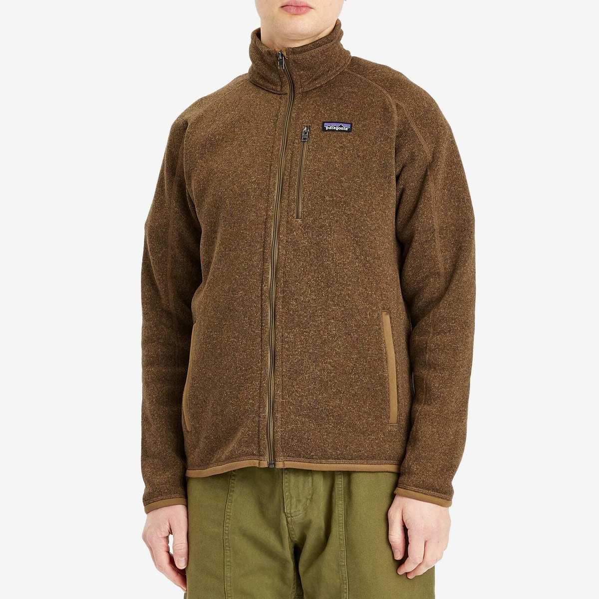 Patagonia Men's Better Sweater Jacket in Coriander Brown