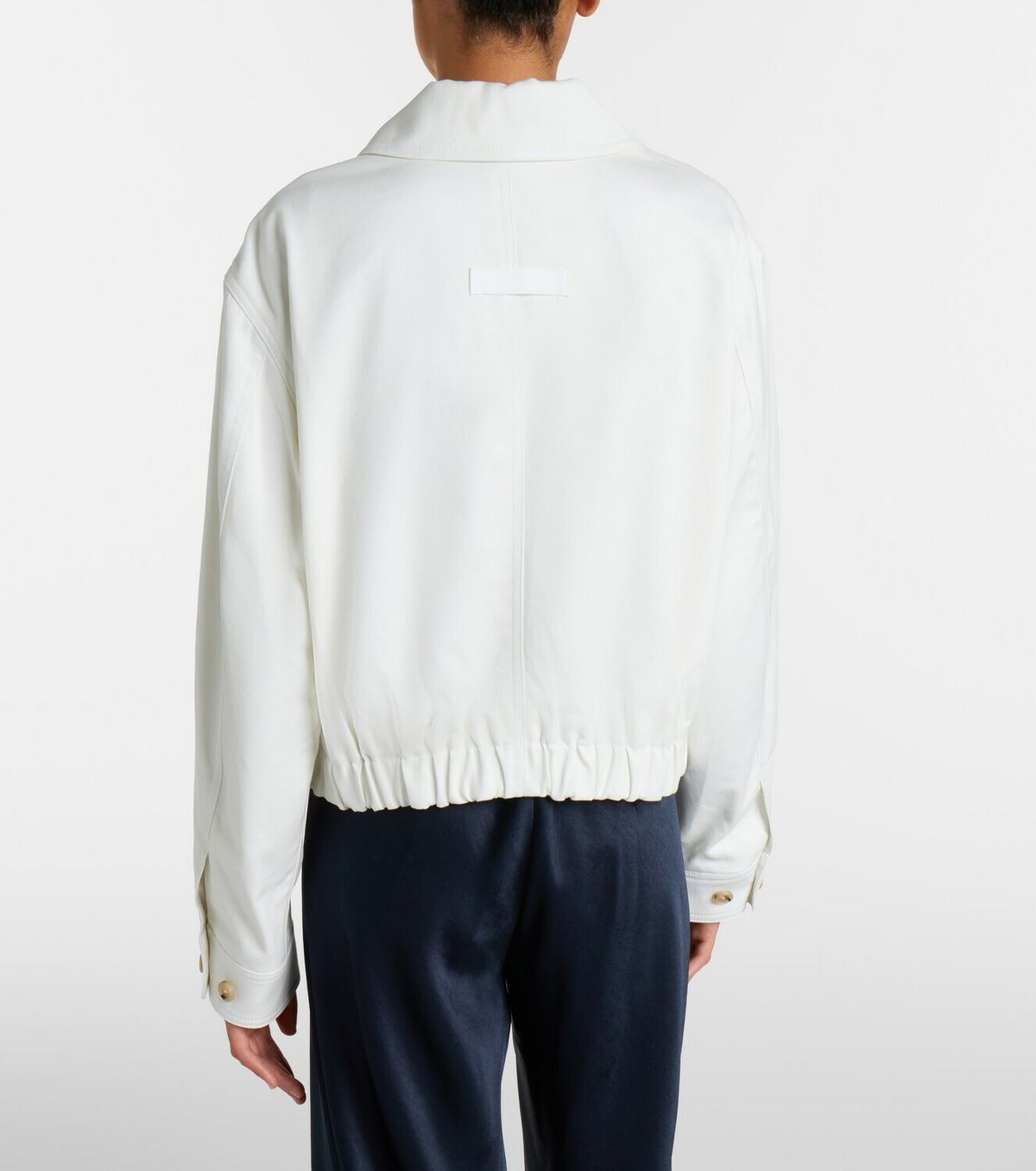 Vince Cotton twill blouson jacket