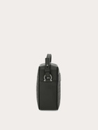 Ferragamo Mens Ferragamo Monogram shoulder bag in Black