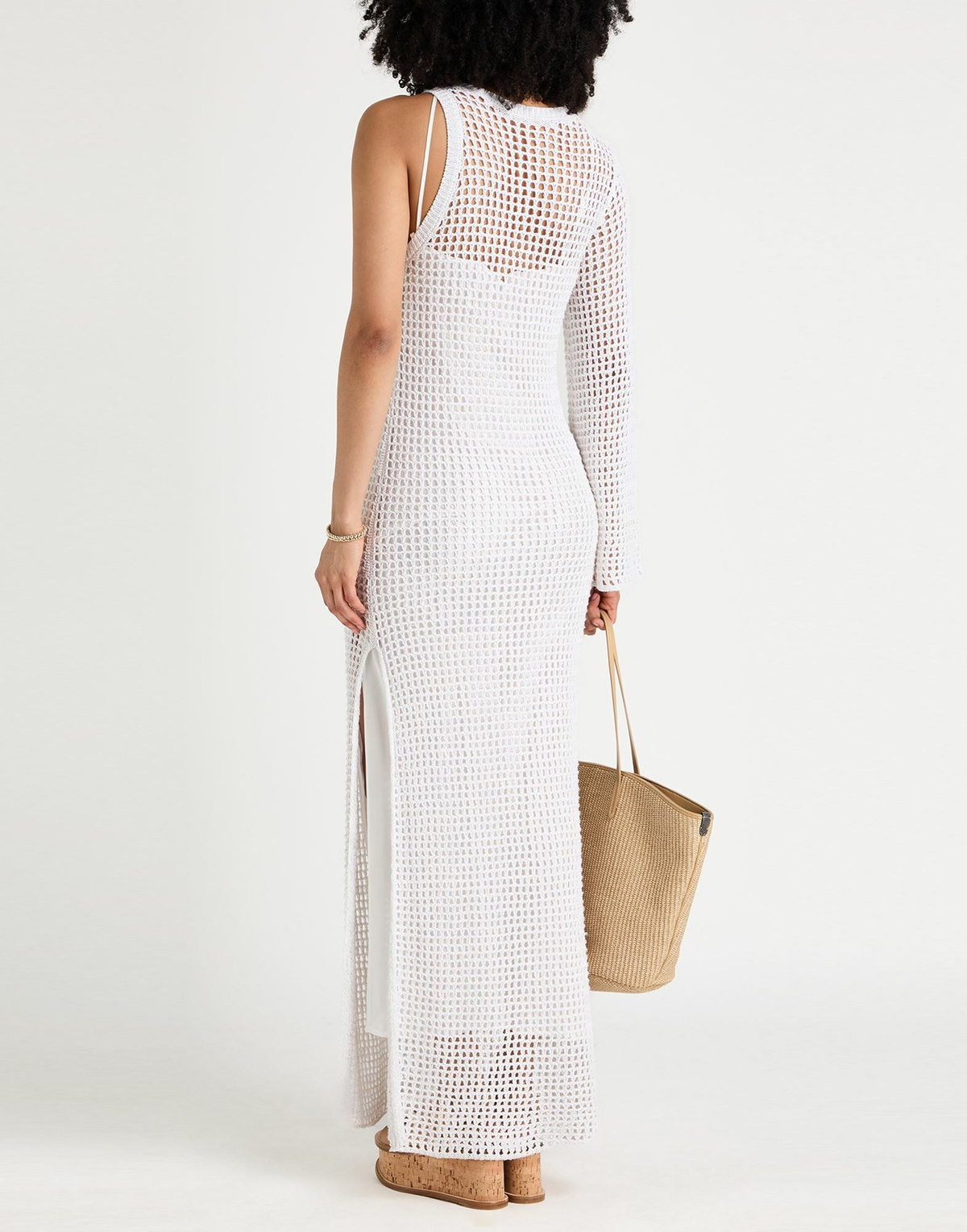 Peserico Womens Maxi dress in White