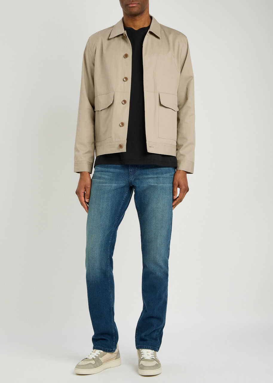 Paige Lennon Twill Jacket Beige