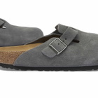 Birkenstock Men's Boston Clog - Charcoal Suede