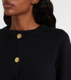 Velvet Mahal cotton and cashmere cardigan