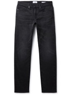 FRAME - L'Homme Slim-Fit Stretch-Denim Jeans - Black