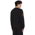 Givenchy Black Cheetah Patch Sweatshirt