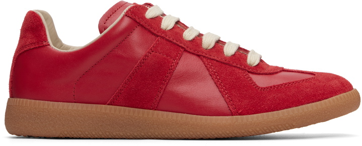 Photo: Maison Margiela Red Replica Sneakers