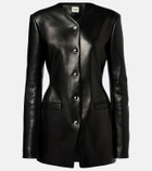 Khaite Naran leather jacket