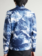 Fusalp - Timothy Printed Half-Zip Ski Base Layer - Blue