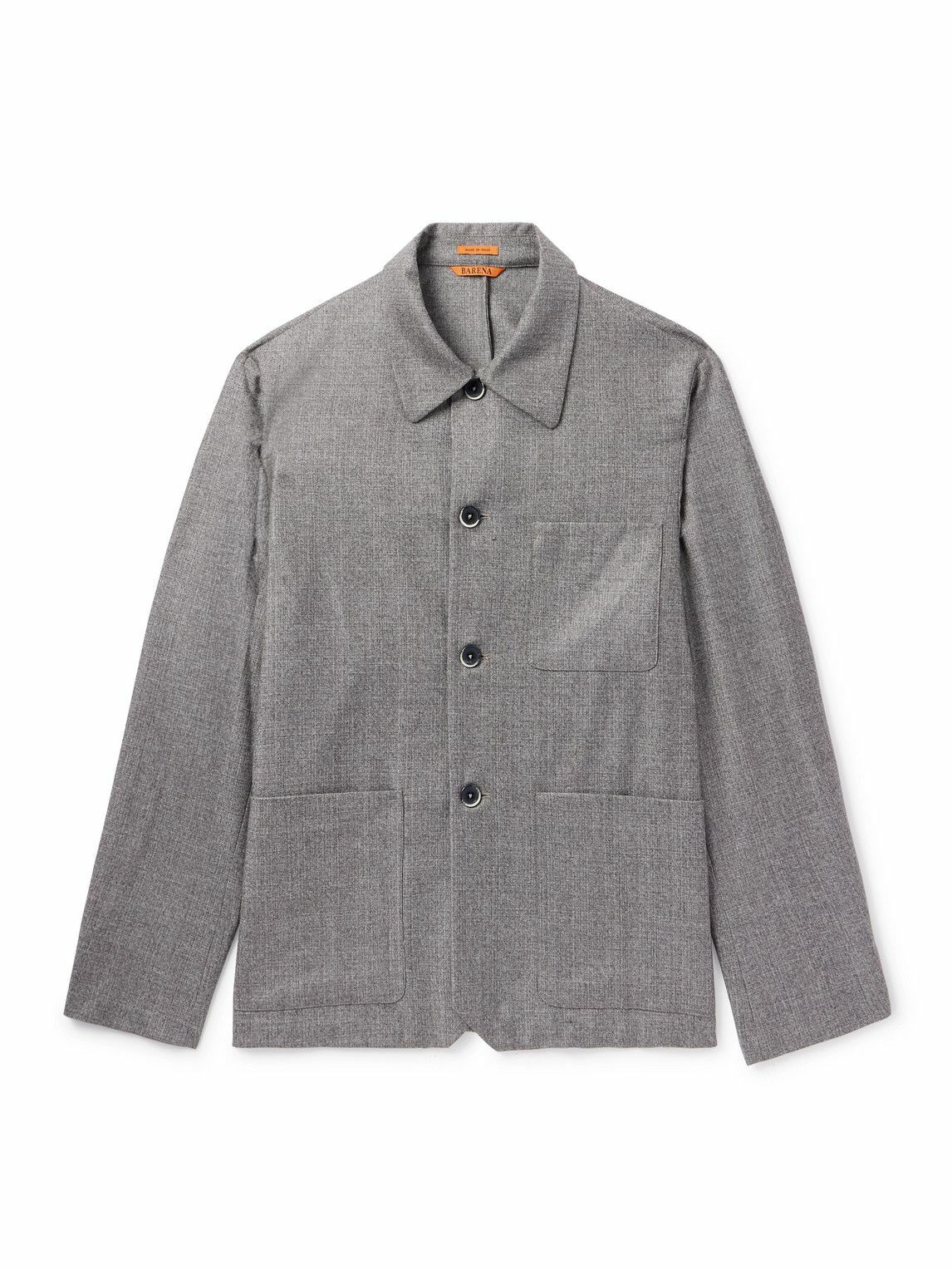 Barena Venezia Visal virgin wool overshirt Barena