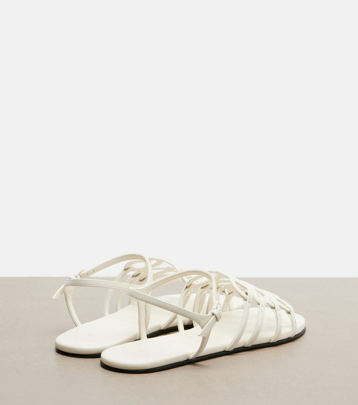Loewe Paula's Ibiza Petal Anagram leather sandals