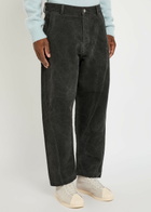 Ymc Twisted Barrel-leg Jeans Dark Grey