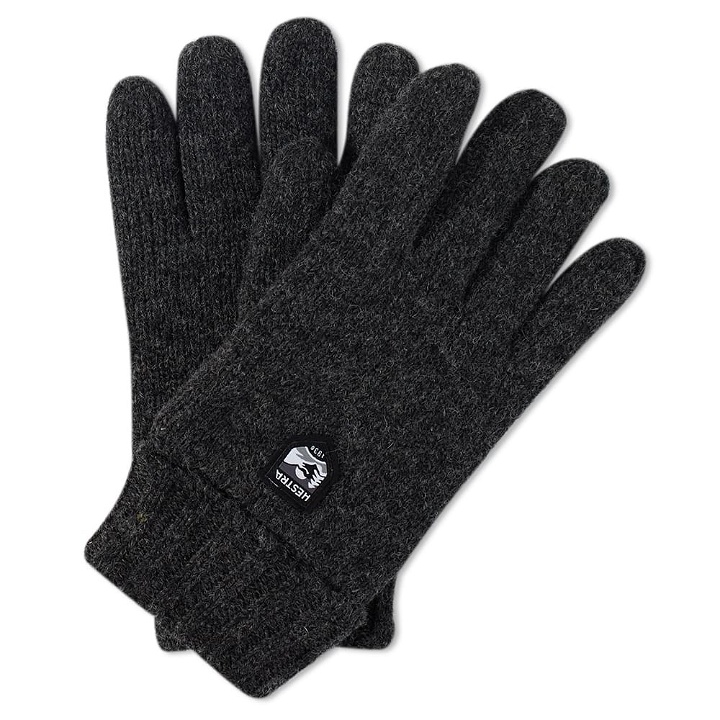 Photo: Hestra Men's Basic Wool Glove in Charcoal