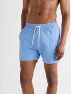 MR P. - Mid-Length Swim Shorts - Blue