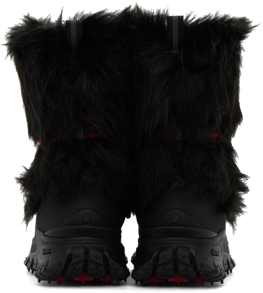 Moncler Grenoble Black Trailgrip Apres High Boots