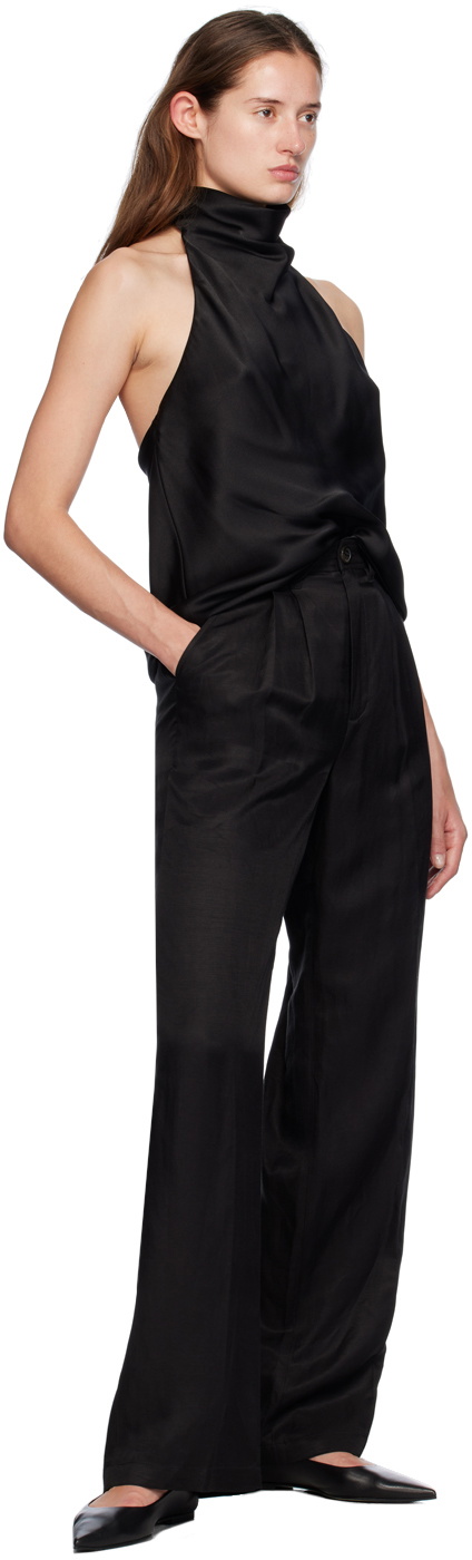 ANINE BING Black Eliana Top