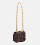 Bottega Veneta - Chain Cassette suede shoulder bag