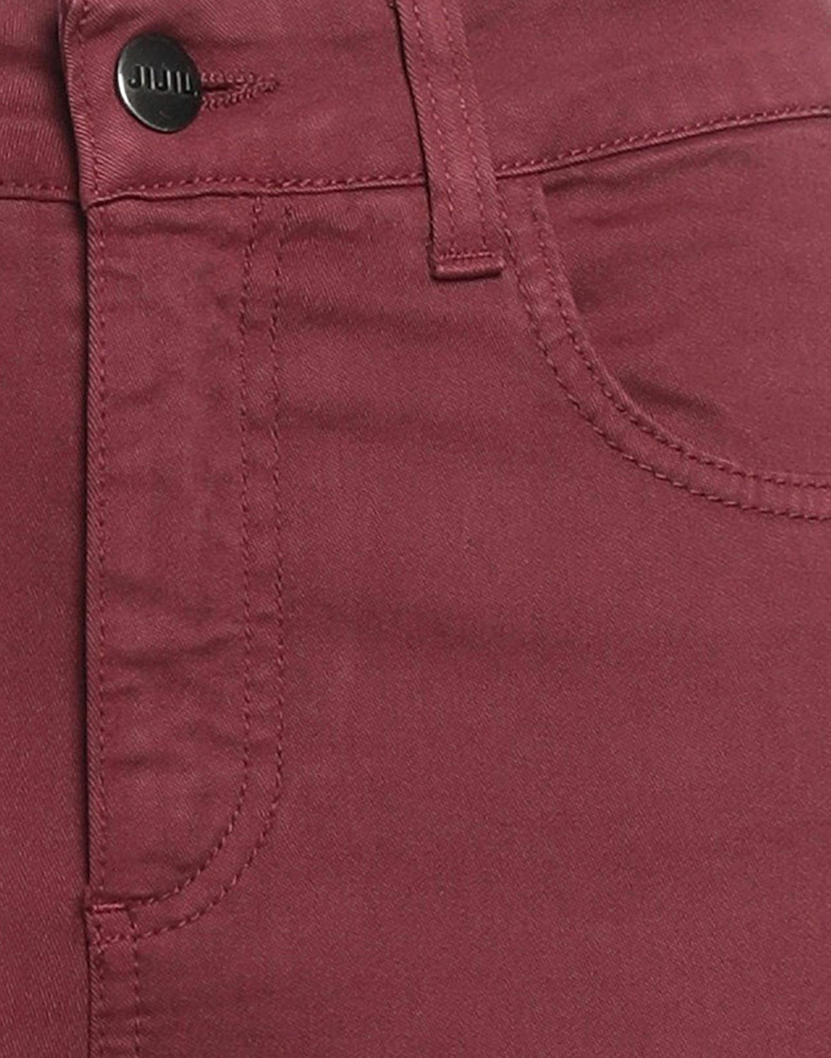 Jijil Womens Jeans Burgundy