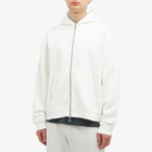 Air Jordan Men's x Travis Scott Full Zip Hoodie in Sail