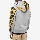 A Bathing Ape Men's 1st Camo Shark Full Zip Hoody in Grey