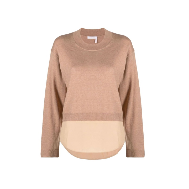 Photo: See by Chloé Cotton And Wool Sweater