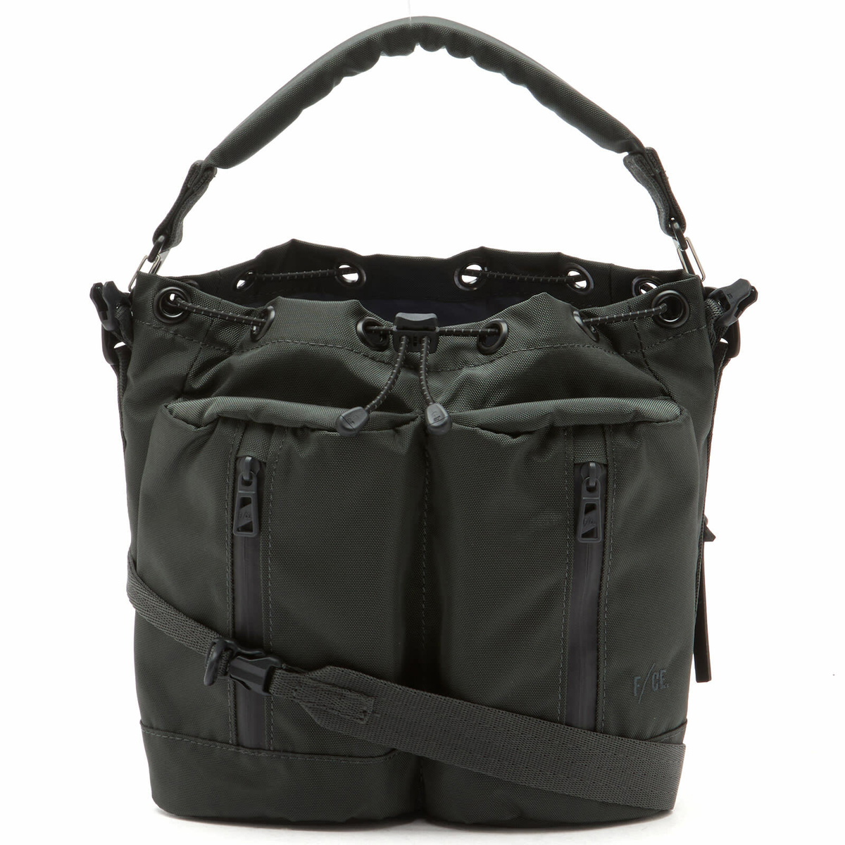F/CE. 420 re/cor Tactical 2-Way Drawstring Bag in Grey 