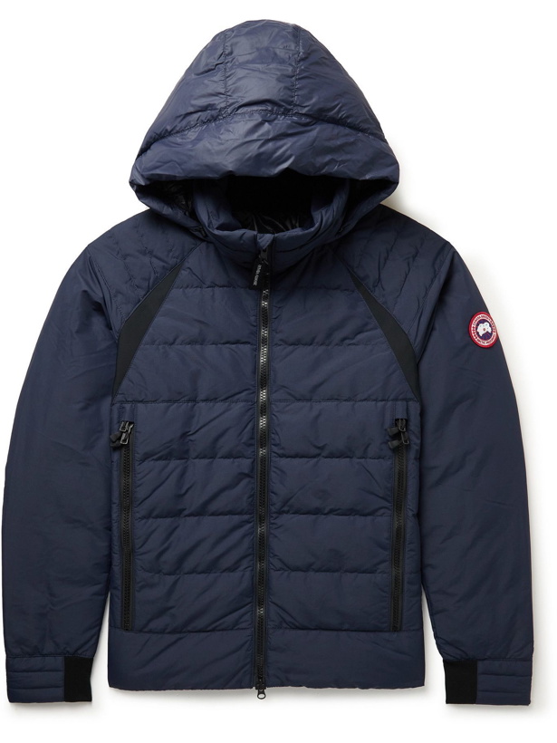 Photo: Canada Goose - HyBridge Quilted Nylon Down Jacket - Blue