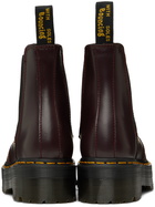 Dr. Martens Burgundy 2976 Quad Chelsea Boots